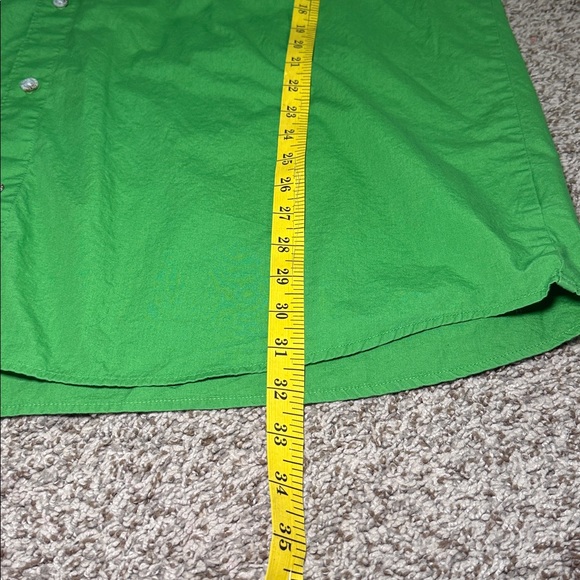 Columbia PFG Sportswear Men's Green Short Sleeve Button Down Shirt Size XL - Picture 5 of 6